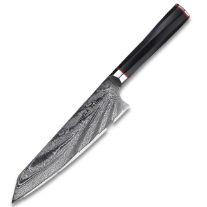 Ginza Steel KATANA 20 Chef Knife 8” – Damascus VG10 Steel, 67-Layer, G10 Handle