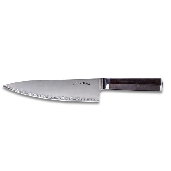 PORTIA 20 | Chef Knife 8" Damascus VG10 Steel / Ebony Wood handle