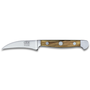 ALPHA OLIVE | Pairing Knife 2.36" | Forged Steel / Olive wood handle