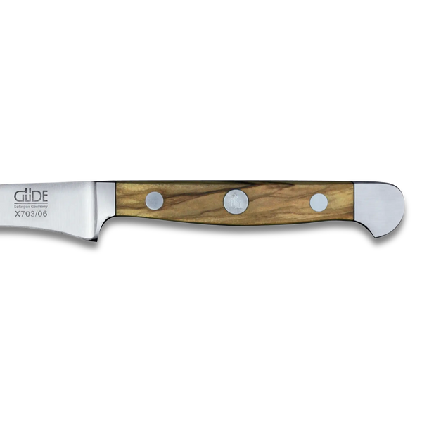 ALPHA OLIVE | Pairing Knife 2.36" | Forged Steel / Olive wood handle