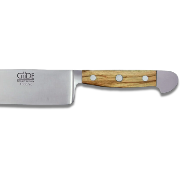 ALPHA OLIVE| Chef Knife - 10" | Forged Steel with Olive Wood handle