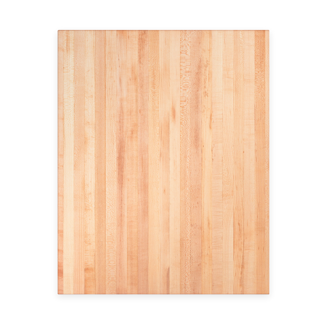 Bloc de boucher en érable, bois de chant, 20 × 16 po