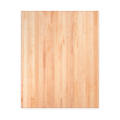 Vue de dessus du billot en érable, en bois de fil, de 20 × 16 po