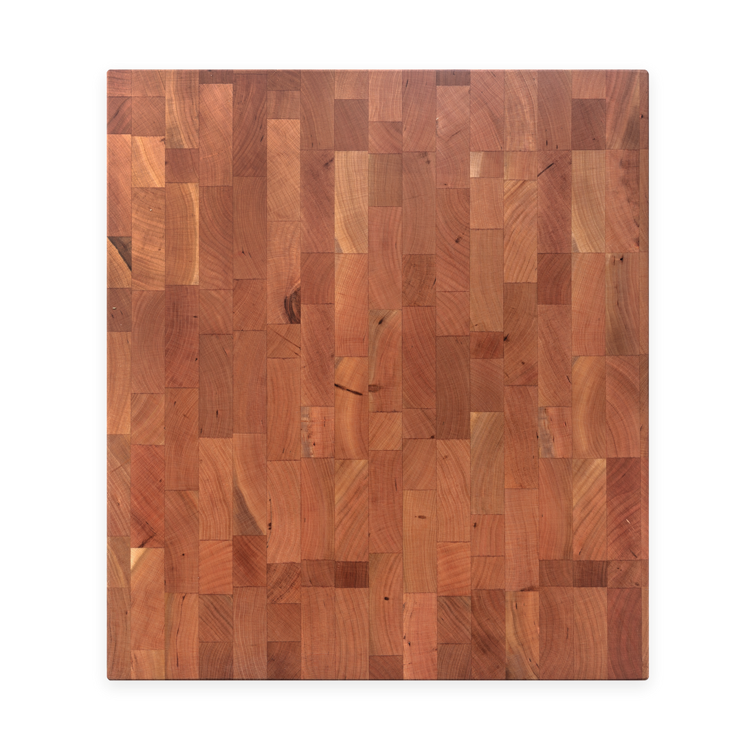 Bloc de boucher en cerisier, bois de bout, 18 × 16 po