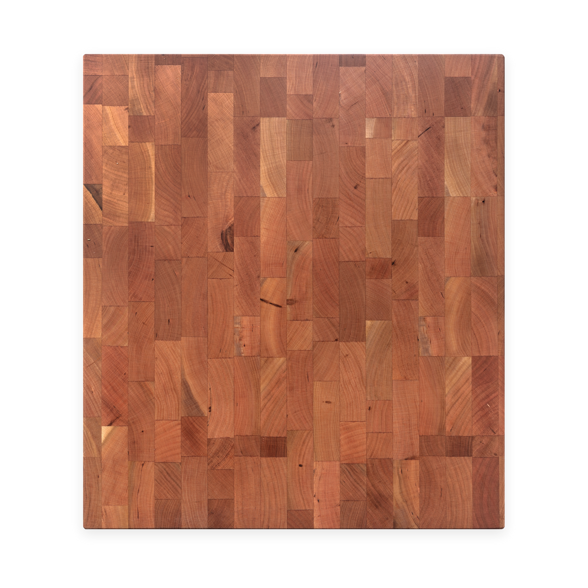Cherry End-Grain Butcher Block, 18″ × 16″