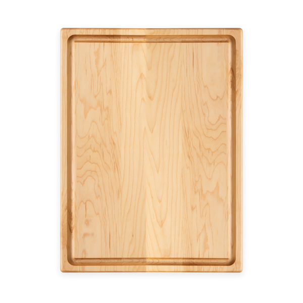 Maple Cutting Board with Juice Groove, 16 × 12 in