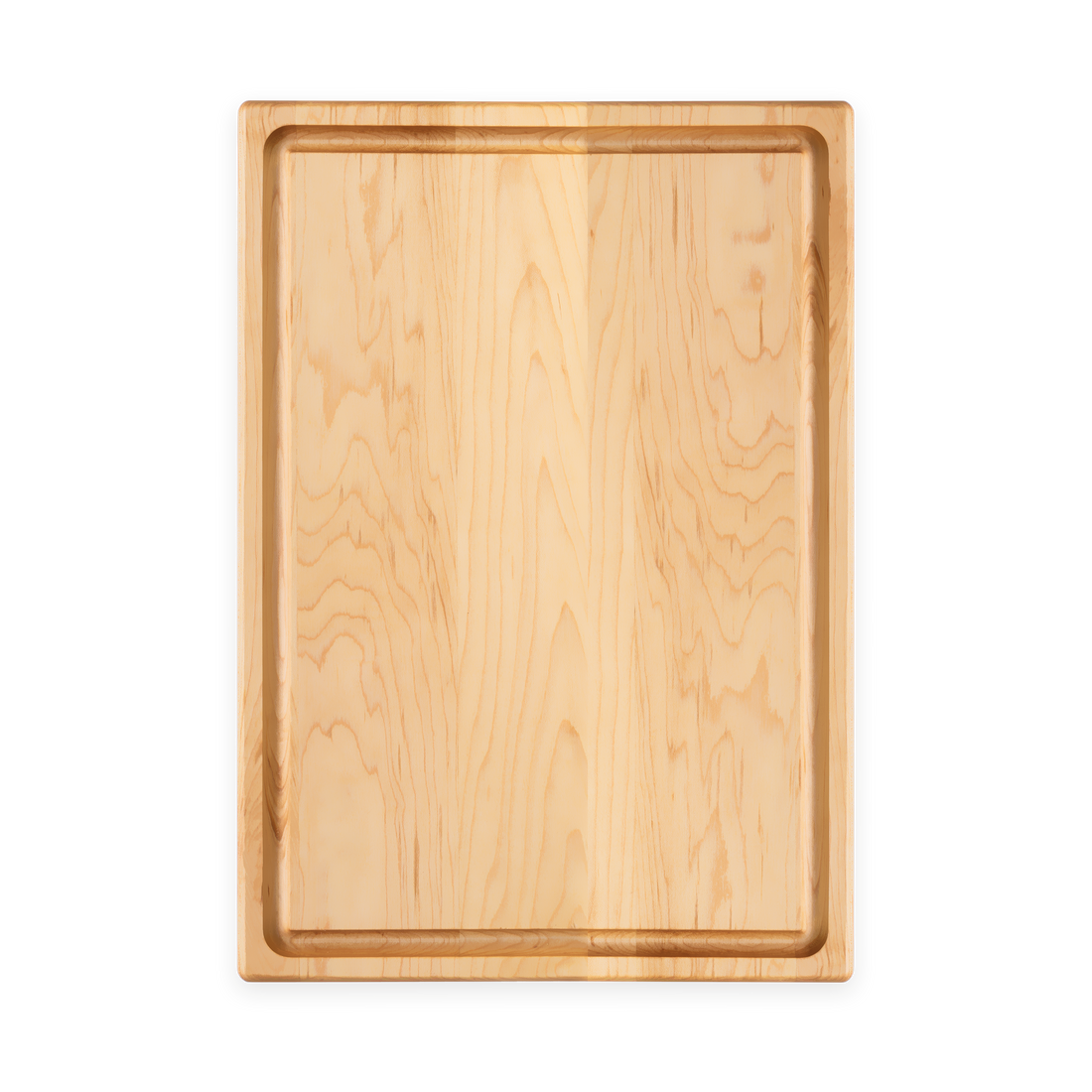 Planche en érable avec rainure à jus, 20 × 14 po