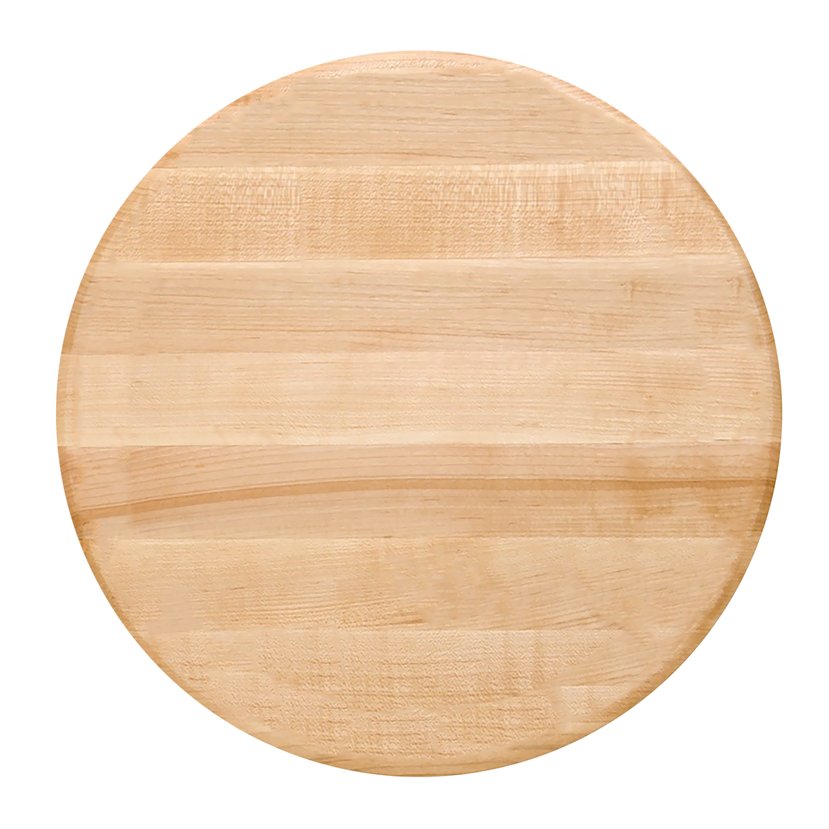 Dessous de la planche à steak ronde en érable