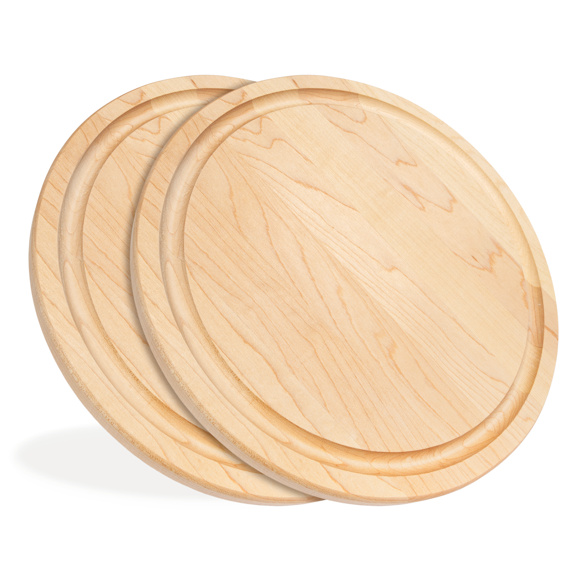 Steak Boards set with Juice Groove 11"x11"