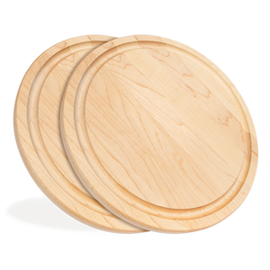 Steak Boards set with Juice Groove 11"x11"