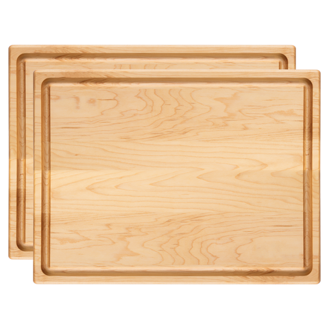 Cutting Board set with Juice Groove 16"x12"