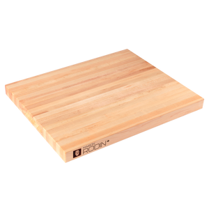 Maple Wood Edge-Grain Butcher Block 20"x16"