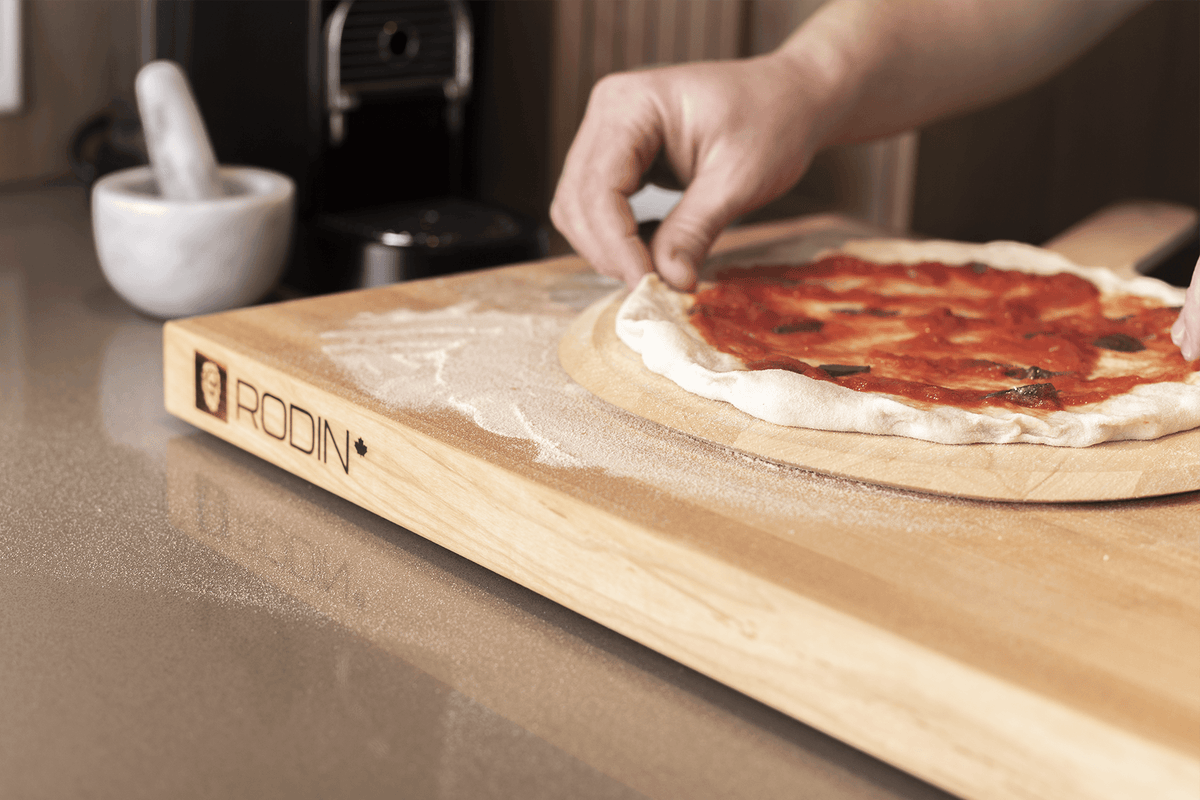 Maple pizza peel, 13 × 21 in
